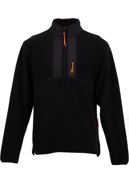 Golf Performans Polar Sweatshirt JA20220101 Siyah fırsatları