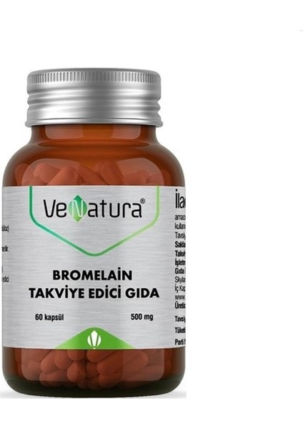 Venatura Bromelain 60 Kapsül