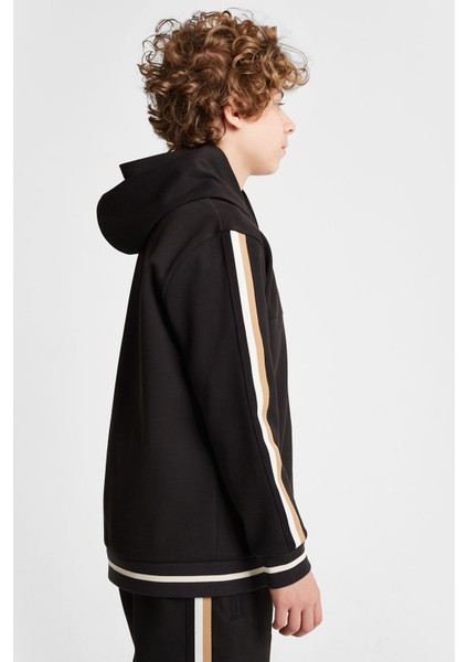 Çocuk Fermuarlı Kapüşonlu Sweatshirt 25N-3130 fiyatları