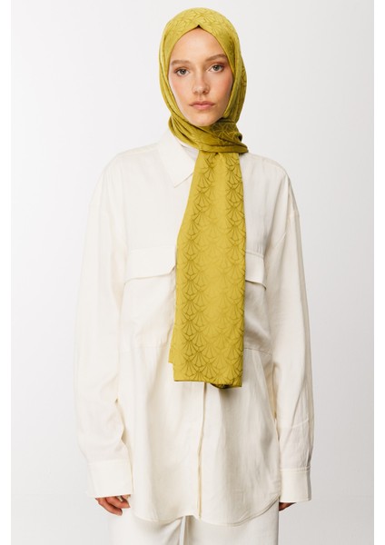 Lotus Desen Ipeksi Jakar Şal