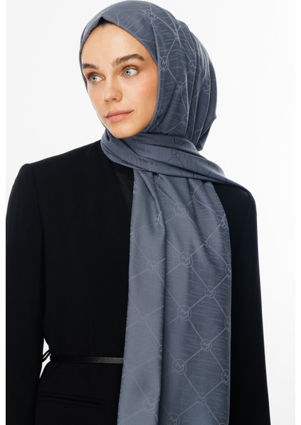 Moon Is Desen Jakar Şal