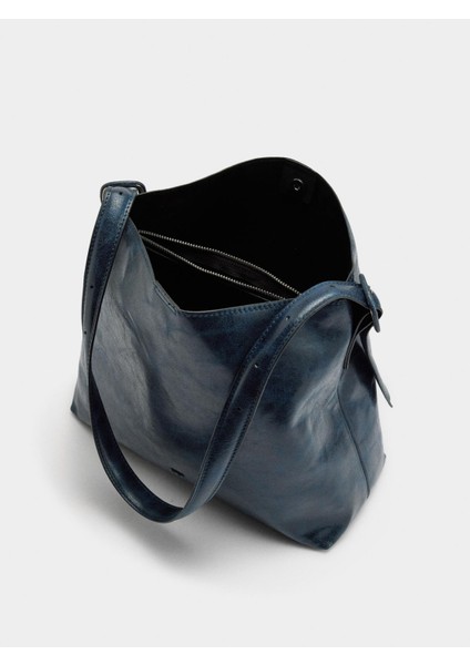 Doku Efektli Omuz Çantası fırsatları