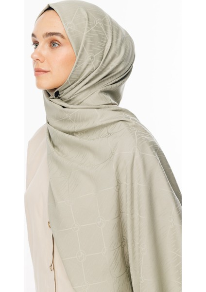 Moon Is Desen Jakar Şal