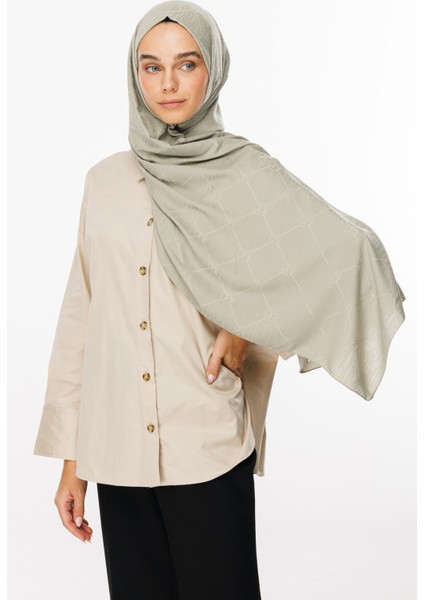 Moon Is Desen Jakar Şal indirimleri