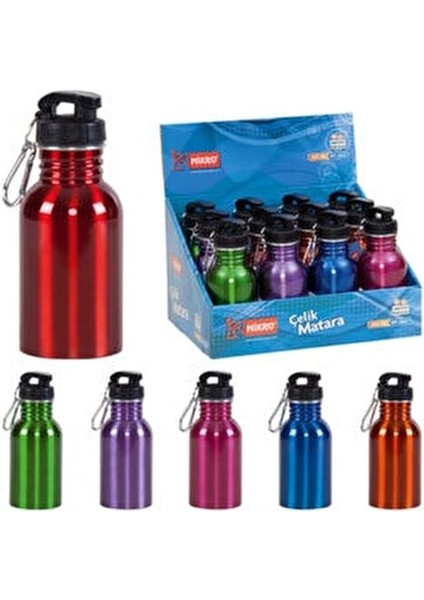 2837-12 Çelik Matara 500 ml Hafif ve Sızdırmaz Tasarım ile Taşınabilir fiyatları