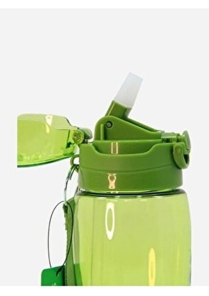 Yeşil Sporcu Matara 700 ml BPA İçermeyen Tritan Malzeme ile Hafif ve Dayanıklı