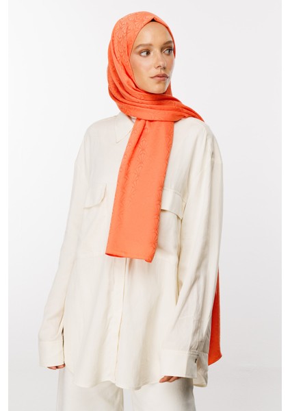 Lotus Desen Ipeksi Jakar Şal