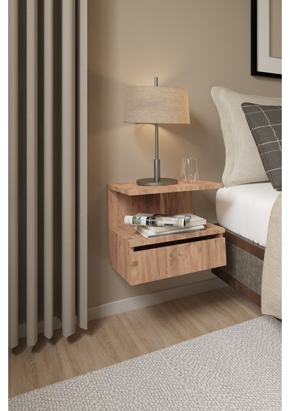 DF12101AC Duvara Monte Baş Ucu Komodin