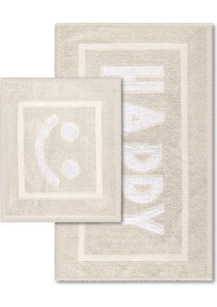 Happy Boucle 60X100+50X60 Ekru