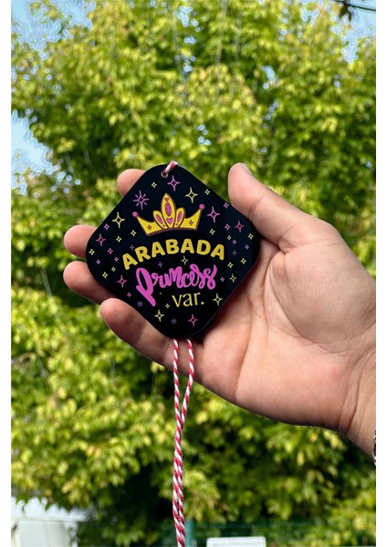 Arabada Prenses Var Baskılı Pleksi fiyatları