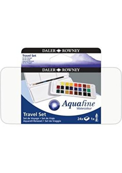 Aquafine 24 Renk Sulu Boya Seti ve Canson 300 gr A4 Defter Seti fiyatları