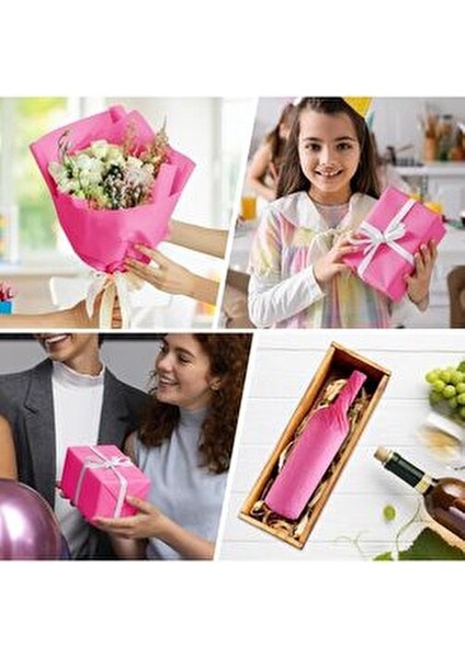 Pelur Kağıt 20 x 30 cm 100 Adet Renkli Sarı Yeşil Koyu Pembe Mavi indirimleri