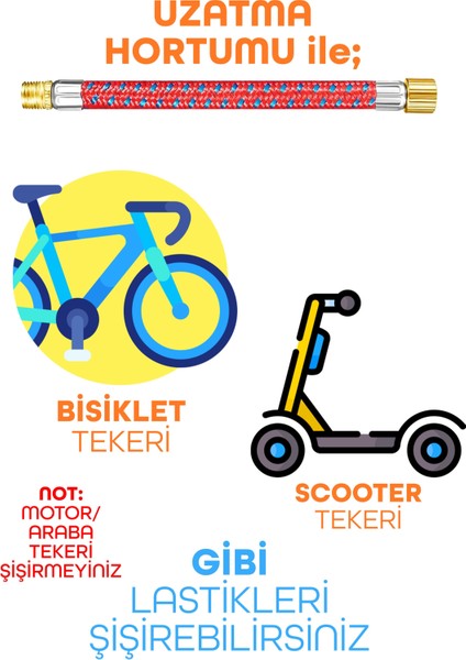 1 Koli | 250 Adet Şişirme Pompa Seti Futbol Bisiklet Topu Şişme Yatak Simit Şişirme Pompası 20CM indirimleri