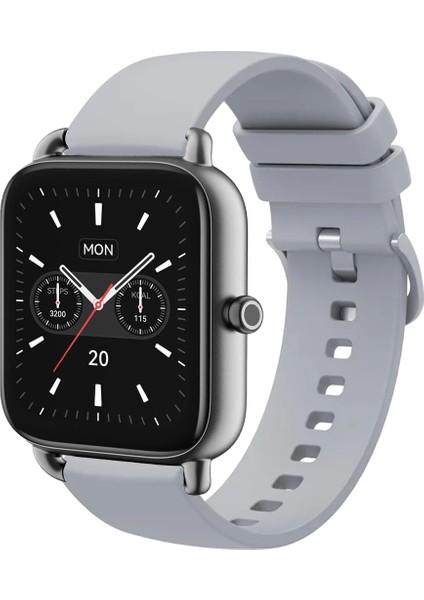 Haylou Blıng LS12 ile Uyumlu Kordon Jel Silikon Tokalı Kayış