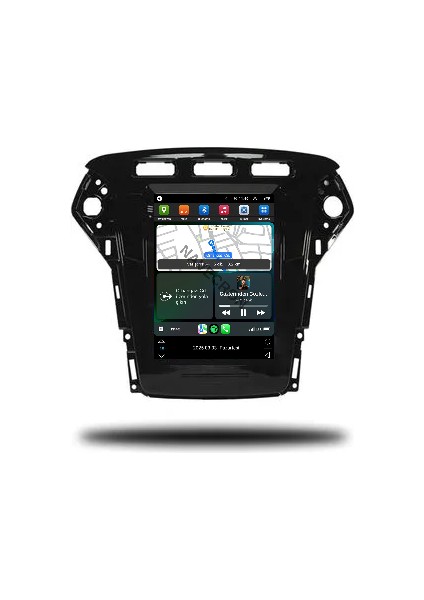 Ford Mondeo 2011-14 Tesla Uyumlu Androıd Multimedya Gerçek 2/32 Kablosuz Carplay Geri Görüş Kameralı
