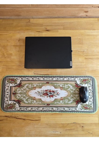 70X30 cm Fosforlu Dikişli Yeşil Halı Kaydırmaz Taban Speed Yüzey Oyuncu Mouse Pad Gaming fiyatları