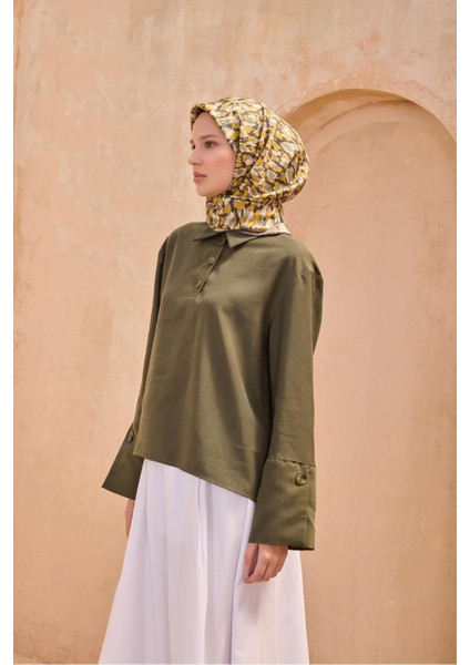 Saf Ipek Eşarp 4103D (Twill Ipek) modelleri