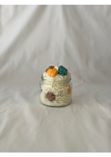 Autumn Candle Kış Çayı Kokulu 280 Gram Doğal Soya Mumu - El Yapımı