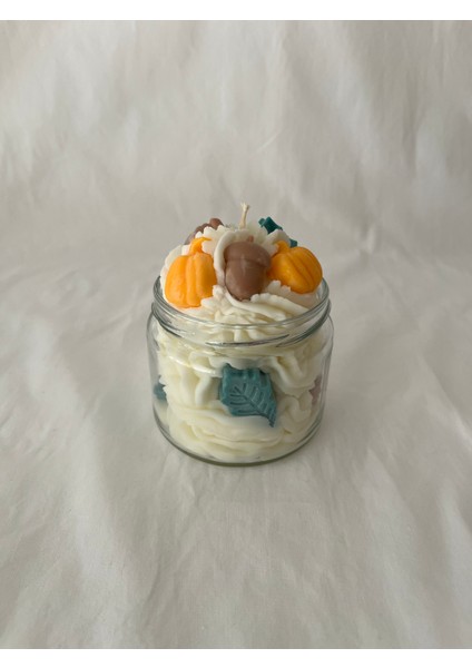 Autumn Candle Kış Çayı Kokulu 280 Gram Doğal Soya Mumu - El Yapımı fırsatları