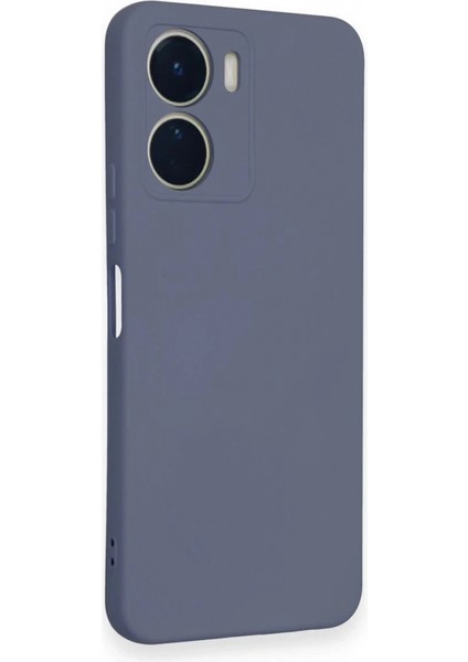 Vivo Y16 Kılıf Nano Içi Kadife Silikon - Gri fiyatları