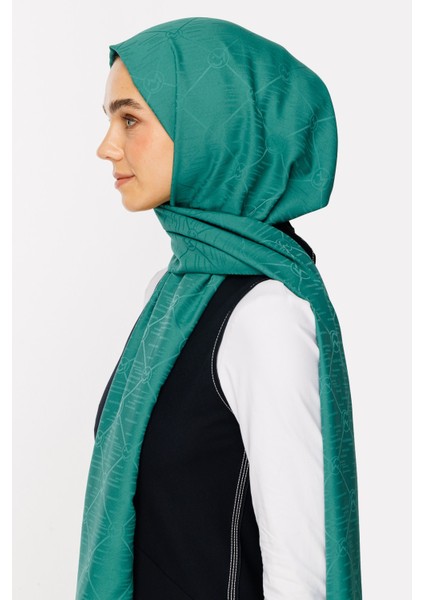 Moon Is Desen Jakar Şal indirimleri