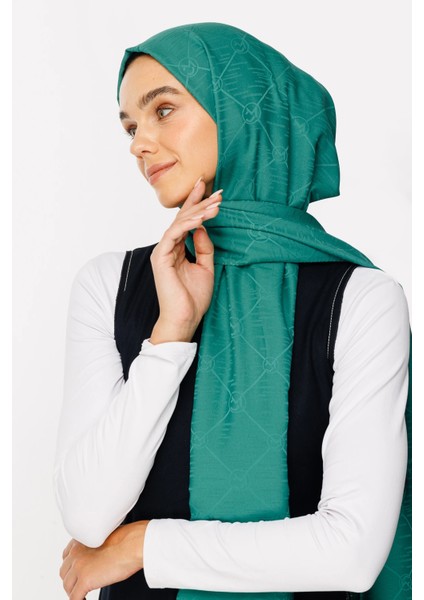 Moon Is Desen Jakar Şal