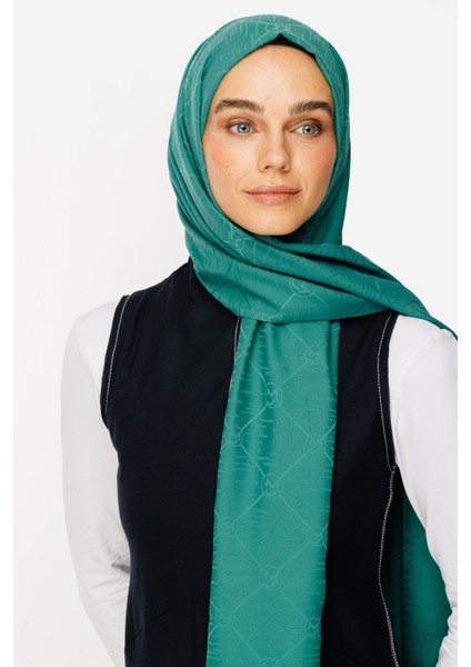 Moon Is Desen Jakar Şal