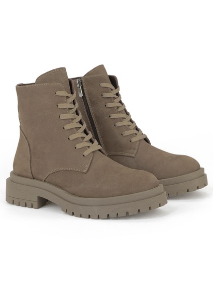 , Kadın Hakiki Deri Bot 153359Z3052 Vizon indirimleri