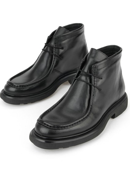 , Erkek Hakiki Deri Bot 1531043Z4049 Siyah indirimleri