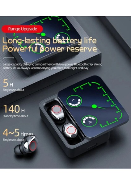 Full Hd Stereo Ses Mikrofonlu Powerbanklı Gaming Oyuncu 5.3 Bluetooth M90 Max Kablosuz Kulaklık indirimleri