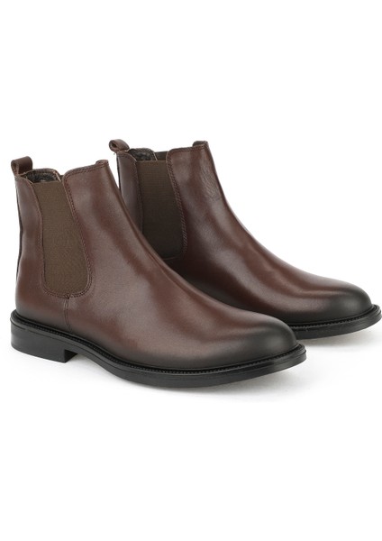 , Erkek Hakiki Deri Bot 1531043Z41216 Kahve fiyatları