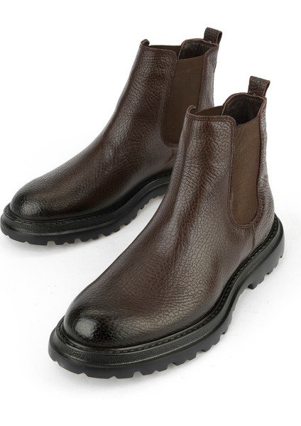 , Erkek Hakiki Deri Bot 1531043Z42015 Kahve indirimleri