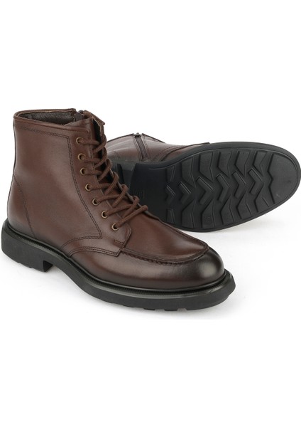 , Erkek Hakiki Deri Bot 1531043Z4048 Kahve