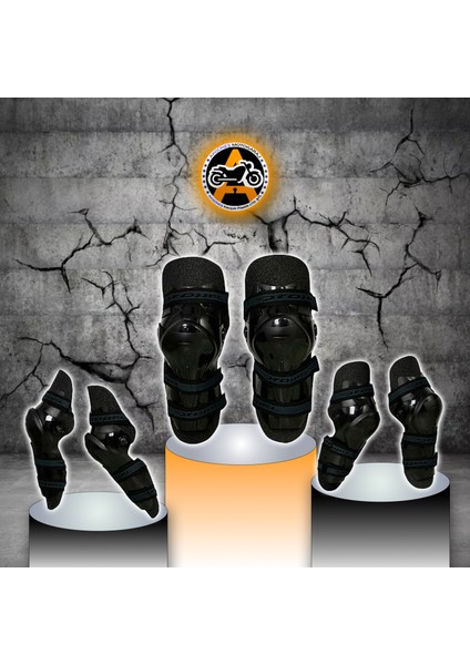 Mafsallı Motosiklet Dizliği – Yüksek Koruma, Rüzgar Direnci ve Konfor