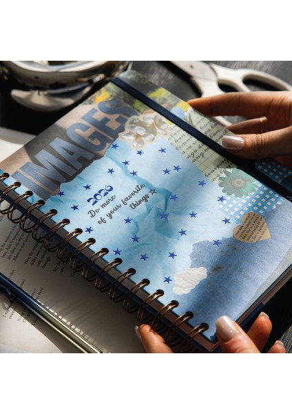 2026 A5 Spiralli Haftalık Ajanda 12 Aylık - Kolaj fiyatları