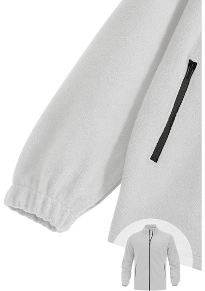 Genıus Store Erkek Polar Bato Yaka Tam Fermuarlı cepli polar Bato-Polar modelleri