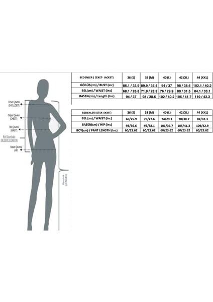 Kadın Lacivert Blazer Ceket ve Kalem Etek Takım – Klasik Şıklık & Profesyonel Ofis Takım Elbise