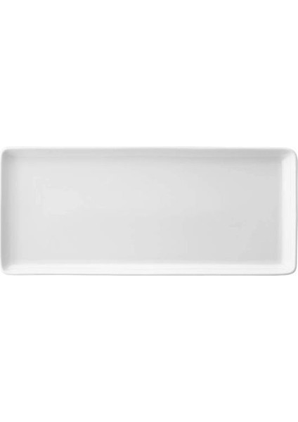 Tan 35 x 15 cm. Dikdörtgen Sunum - Servis Tabağı modelleri