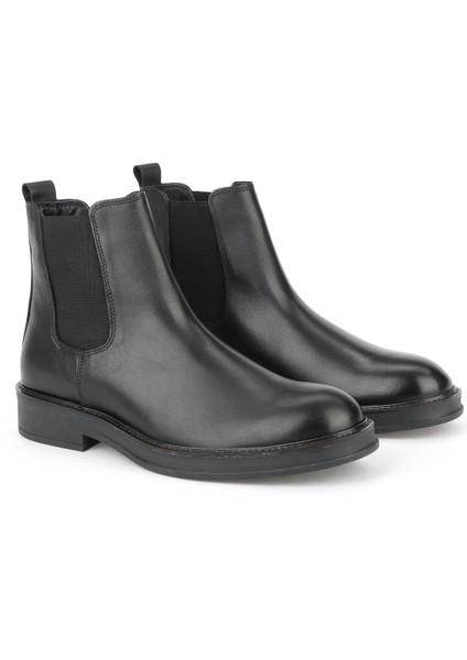 , Erkek Hakiki Deri Bot 1531043Z028 Siyah indirimleri