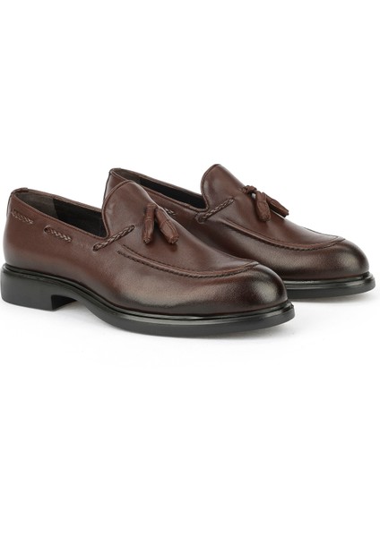 , Erkek Hakiki Deri Ayakkabı 1531043Z4193 Kahve fiyatları