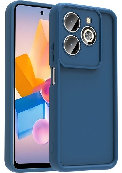 Infinix Hot 40I Uyumlu Silikon Kılıf – Kamera Korumalı, Yumuşak Kılıf Kapak