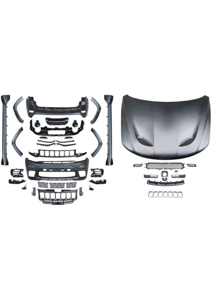 Jeep Grand Cherokee Wk2 Srt8 Body Kit 2015-2018