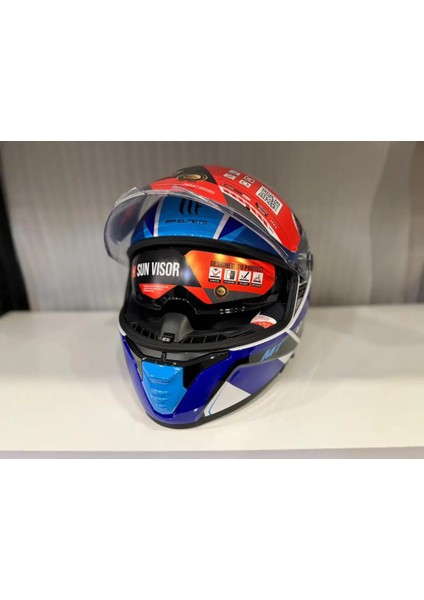 Kask mt Thunder 4 Sv Freeway A5 Parlak indirimleri