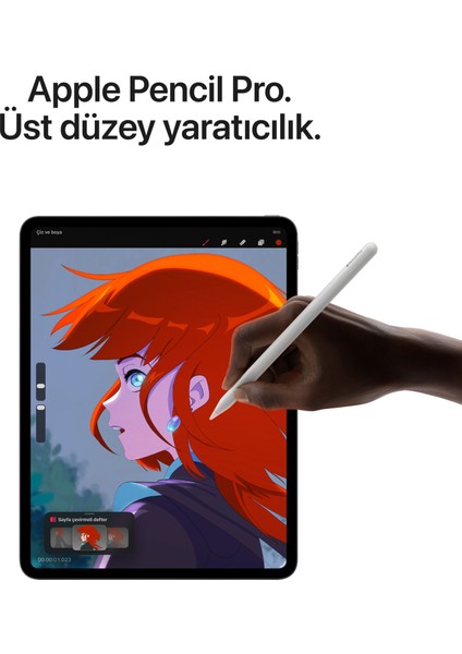 iPad Pro M5 Wi-Fi 512GB 11" Standart Cam - Gümüş MDWN4TU/A