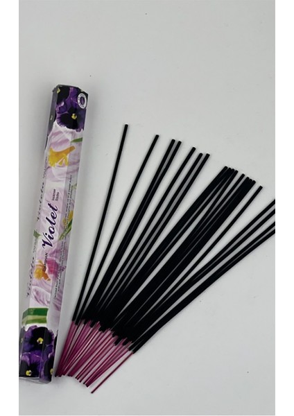 Darshan International Violet (Menekşe) 20'Li Çubuk Tütsü (1 Saate Kadar Kullanım Süresi) fiyatları