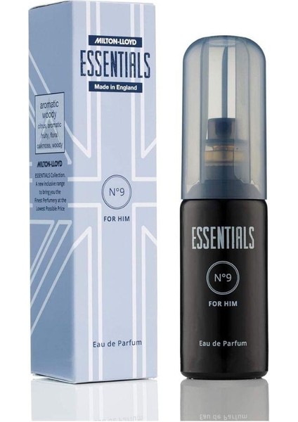 Milton Lloyd Essentials No 9 For Him Edp 50 ml Erkek Parfümü modelleri