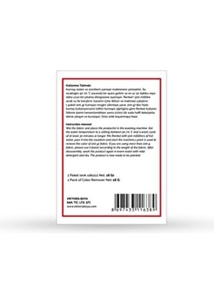 Renkat Kumaş Renk Sökücü 16 gr Pamuk ve İpek İçin Etkili Ağartıcı fiyatları