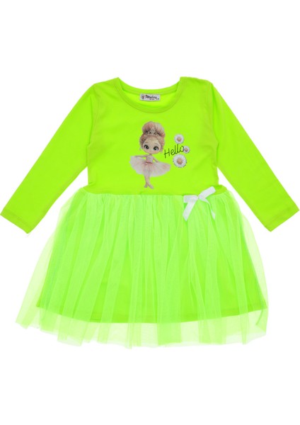Kız Çocuk Tüllü Elbise