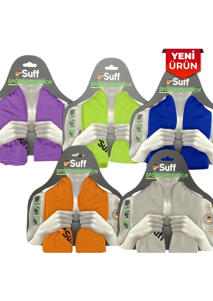 Sporcu Soğutma Havlusu 110X30CM Süper Emici Şok Kuruma 5248