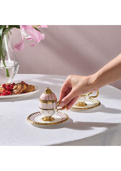 Faberge Egg Flowers 2 Kişilik Kahve Fincanı 70 ml fiyatları